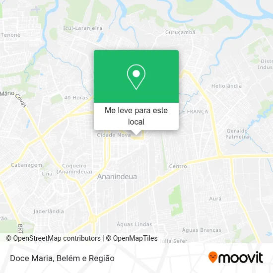 Doce Maria mapa