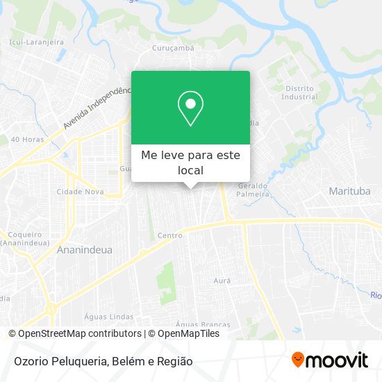 Ozorio Peluqueria mapa