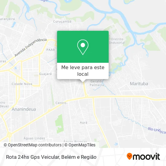 Rota 24hs Gps Veicular mapa