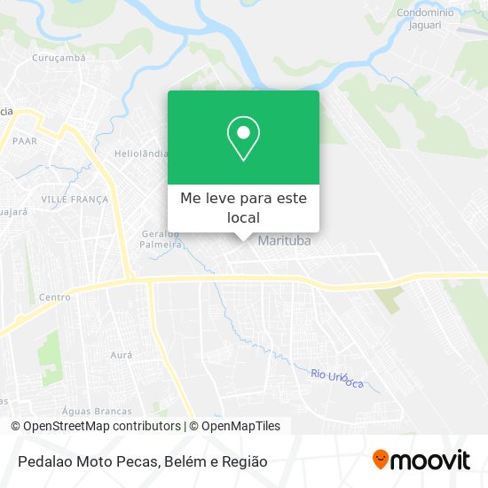 Pedalao Moto Pecas mapa