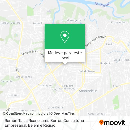 Ramon Tales Ruano Lima Barros Consultoria Empresarial mapa