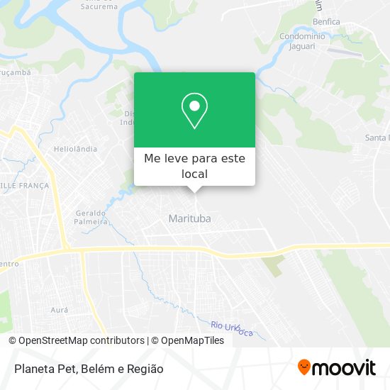 Planeta Pet mapa