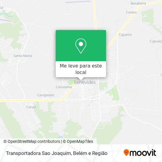 Transportadora Sao Joaquim mapa