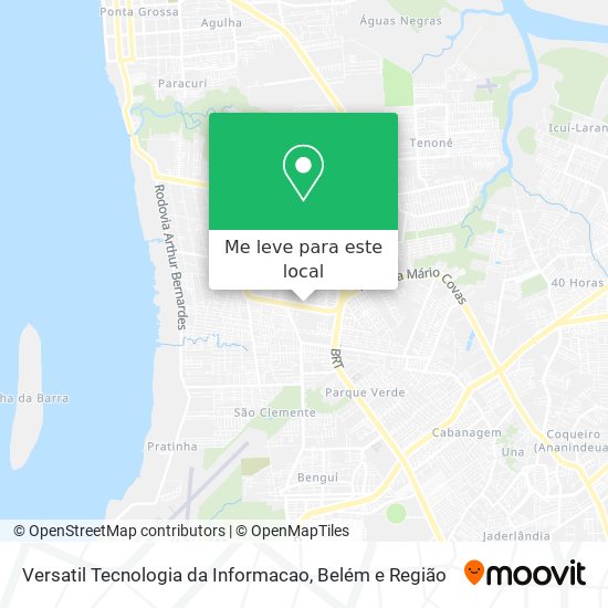 Versatil Tecnologia da Informacao mapa