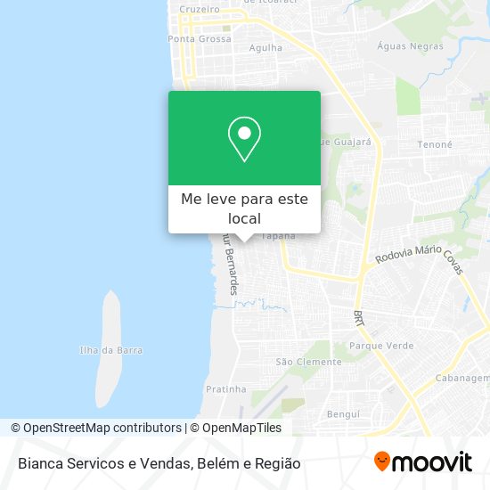 Bianca Servicos e Vendas mapa
