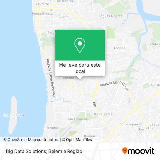 Big Data Solutions mapa