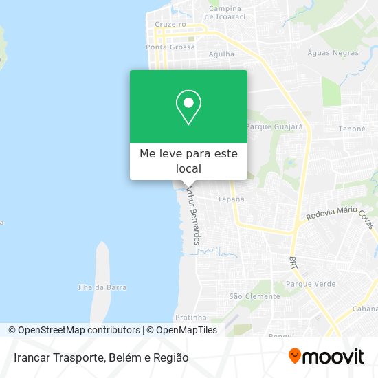 Irancar Trasporte mapa