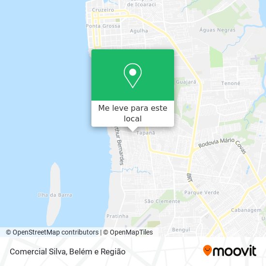 Comercial Silva mapa