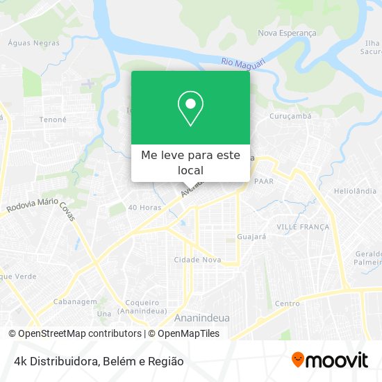 4k Distribuidora mapa