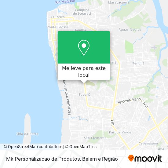 Mk Personalizacao de Produtos mapa