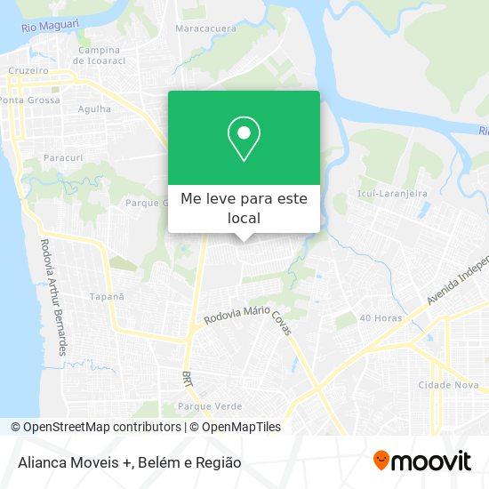 Alianca Moveis + mapa
