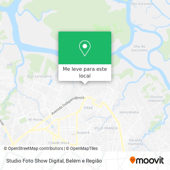 Studio Foto Show Digital mapa