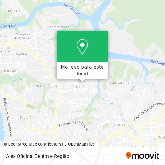 Alex Oficina mapa