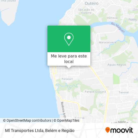 Ml Transportes Ltda mapa