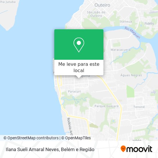 Ilana Sueli Amaral Neves mapa