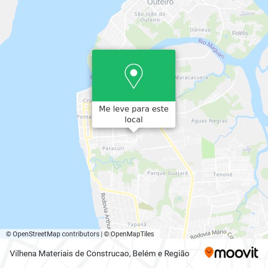 Vilhena Materiais de Construcao mapa