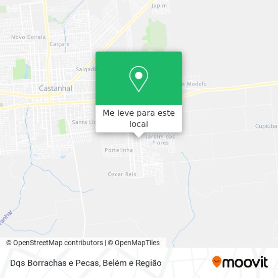 Dqs Borrachas e Pecas mapa