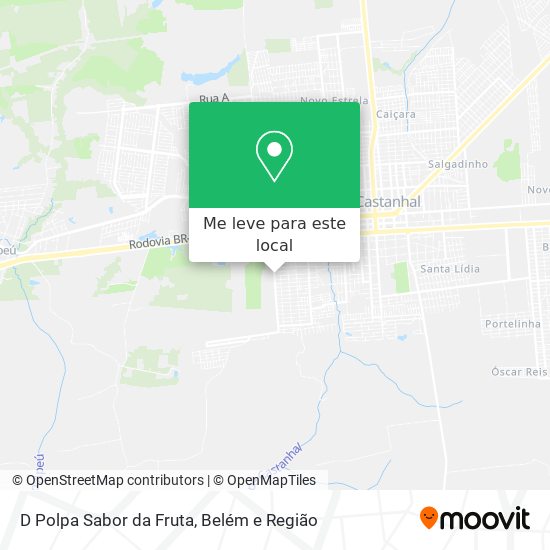 D Polpa Sabor da Fruta mapa