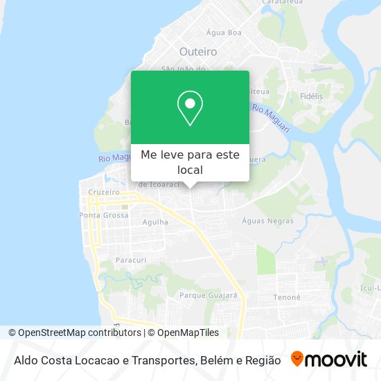 Aldo Costa Locacao e Transportes mapa