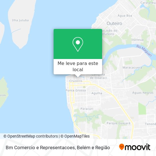 Bm Comercio e Representacoes mapa