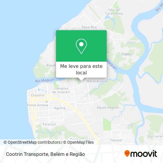 Cootrin Transporte mapa