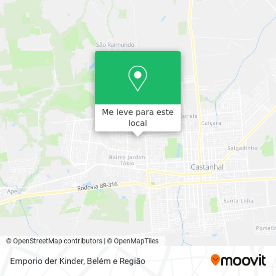 Emporio der Kinder mapa
