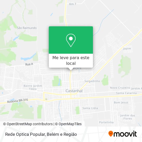 Rede Optica Popular mapa