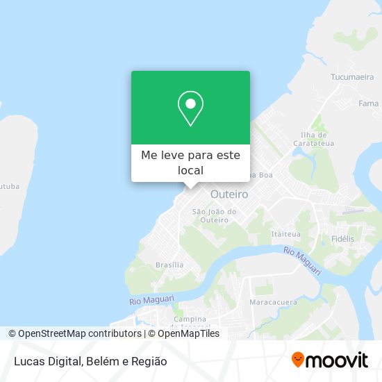 Lucas Digital mapa