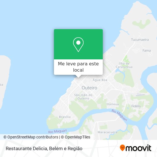 Restaurante Delicia mapa