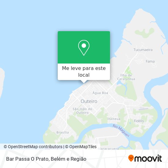 Bar Passa O Prato mapa
