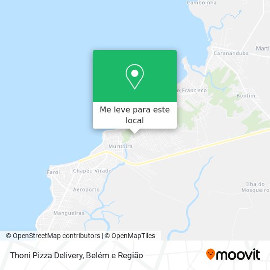 Thoni Pizza Delivery mapa