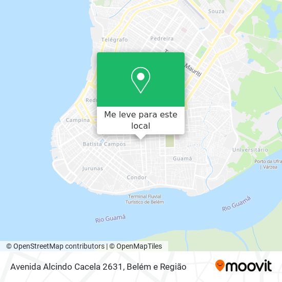 Avenida Alcindo Cacela 2631 mapa
