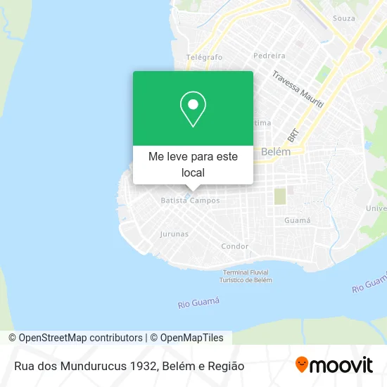 Rua dos Mundurucus 1932 mapa