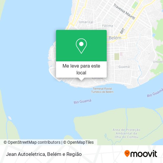 Jean Autoeletrica mapa
