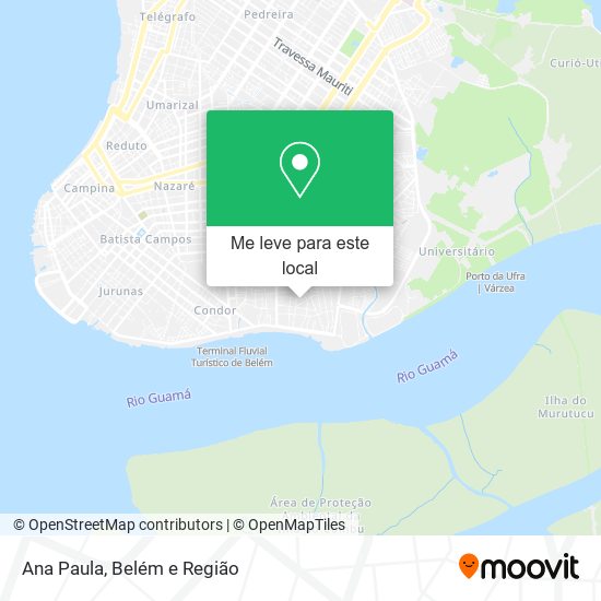 Ana Paula mapa