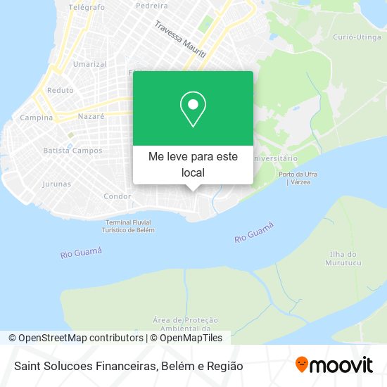 Saint Solucoes Financeiras mapa