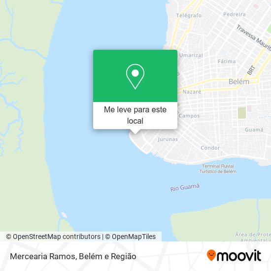 Mercearia Ramos mapa