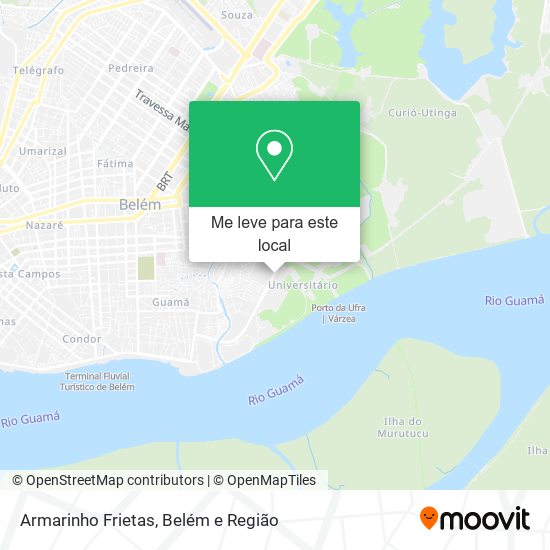 Armarinho Frietas mapa