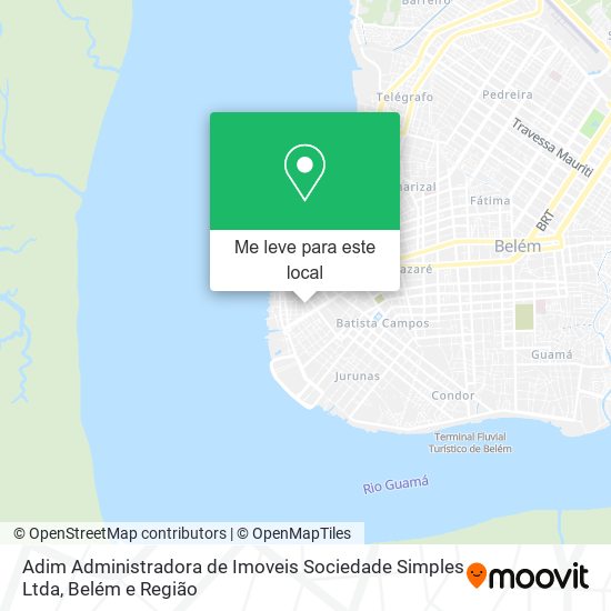 Adim Administradora de Imoveis Sociedade Simples Ltda mapa