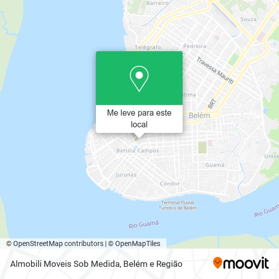 Almobili Moveis Sob Medida mapa