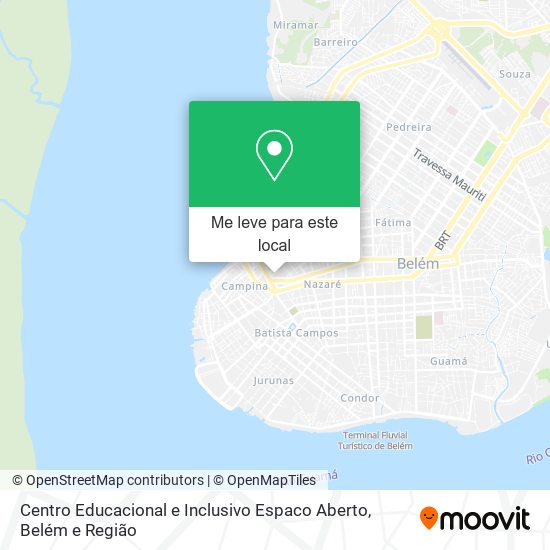 Centro Educacional e Inclusivo Espaco Aberto mapa