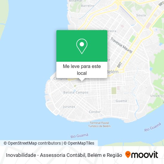 Inovabilidade - Assessoria Contábil mapa