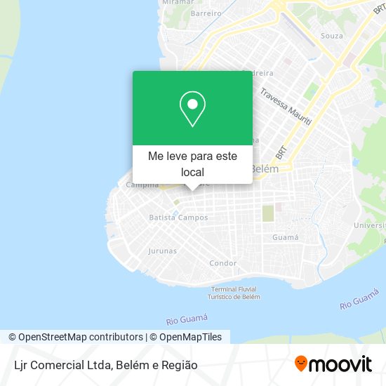 Ljr Comercial Ltda mapa