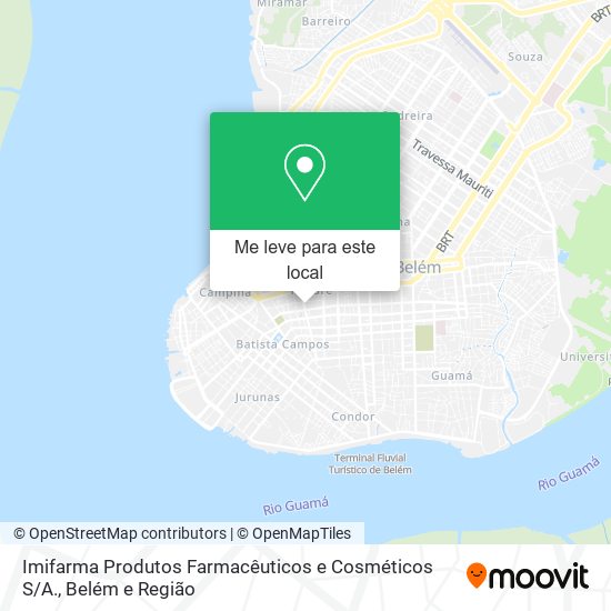 Imifarma Produtos Farmacêuticos e Cosméticos S / A. mapa