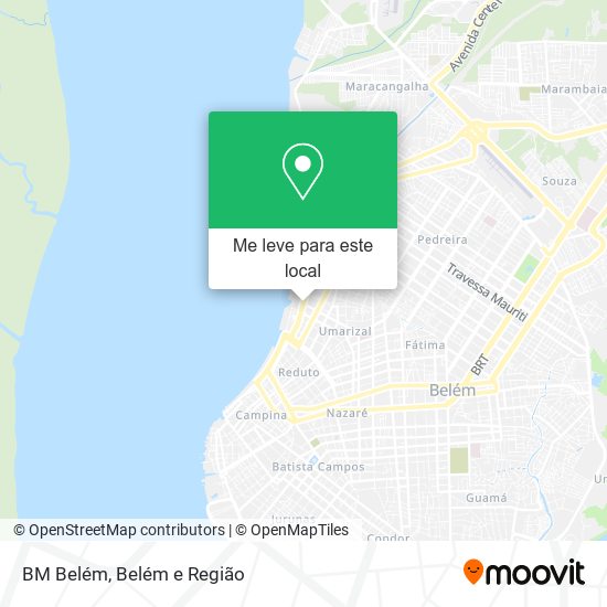 BM Belém mapa