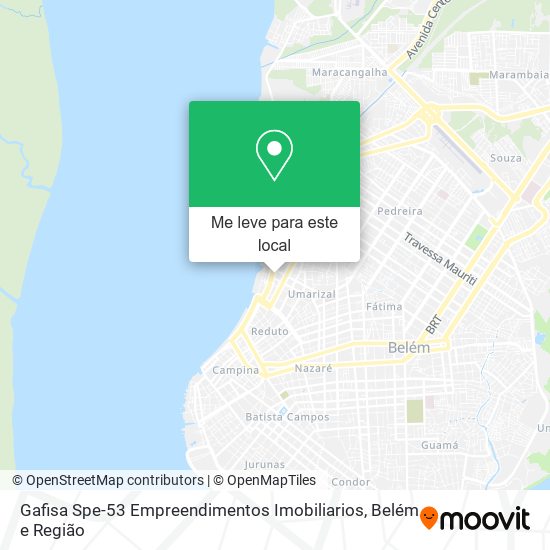 Gafisa Spe-53 Empreendimentos Imobiliarios mapa