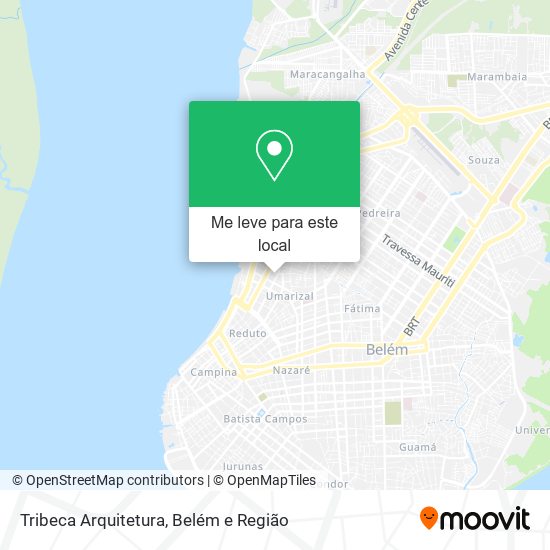 Tribeca Arquitetura mapa