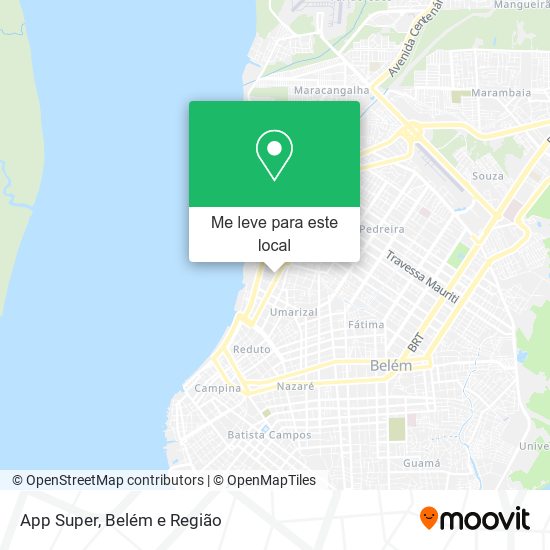 App Super mapa