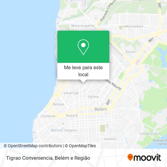 Tigrao Conveniencia mapa