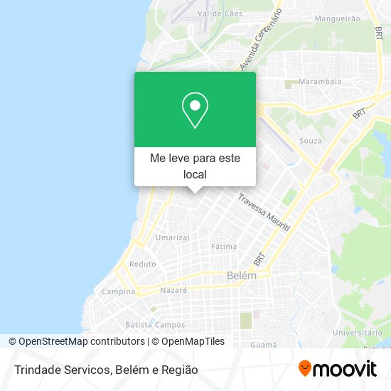 Trindade Servicos mapa